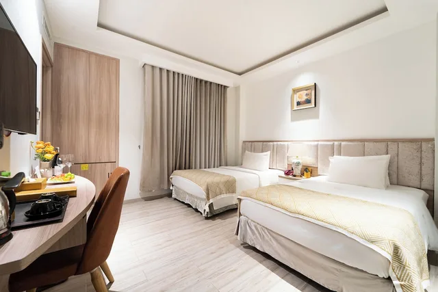 Inner, Deluxe, Twin Beds, with View, Bathtub، Nicecy Hotel Suites Spa 1/10