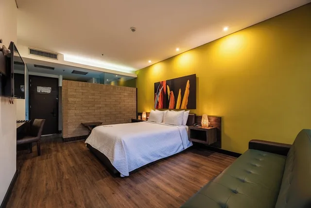 غرفة ديلوكس بسرير كوين، Diez Hotel Categoria Colombia 7/10