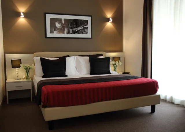 جناح جونيور بسرير كوين مع أريكة، Stelle the Businest Hotel 3/5