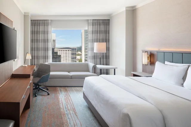 غرفة كلوب بسرير مزدوج بإطلالة على المدينة، The Westin Buckhead 1/6