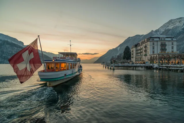 غرفة تنفيذية بسرير مزدوج، Seehotel Waldstaetterhof Swiss Quality Hotel Susp 1/1