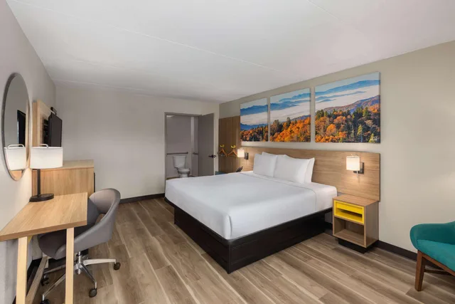 غرفة بسرير كينج لذوي الإعاقة، Days Inn by Wyndham Chattanooga Lookout Mountain West 1/2