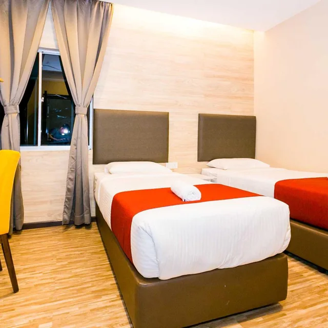 غرفة بسريرين منفصلين، Icon Hotel 4/8