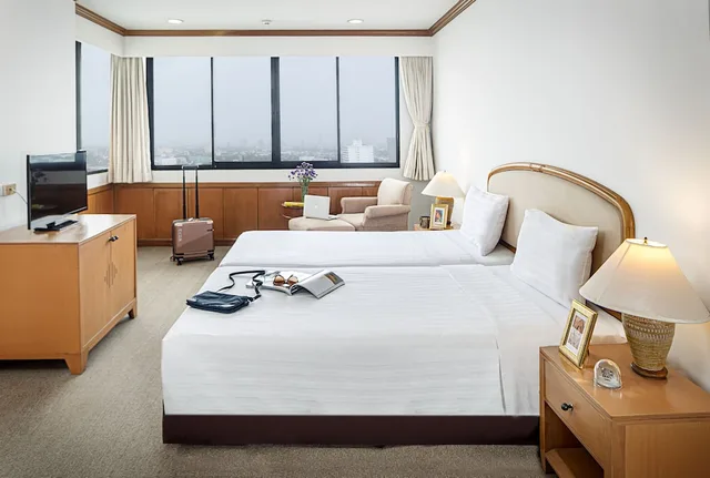 3 Bedrooms, Deluxe, 2 Double and Twin Beds، Riverine Place Hotel & Residence 1/4