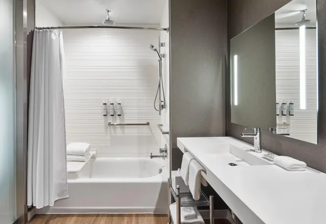 Room, King Bed, Sofa, Bathtub, Accessible, AC Hotel by Marriott Miami Aventura 8/9