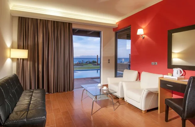 Junior Suite, Sofa, Private Pool, All Senses Nautica Blue Exclusive Resort and Spa By Anayia All Inclusive Resorts 10/10