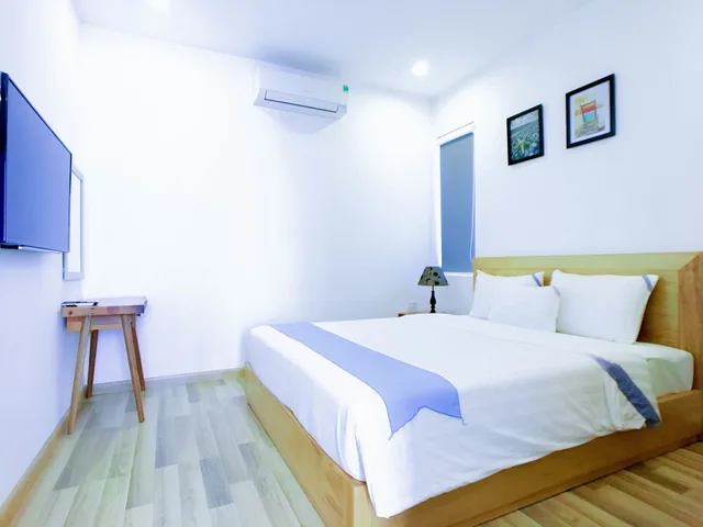 شقة أساسية بسرير كوين، Cavilla Apartel 8/10