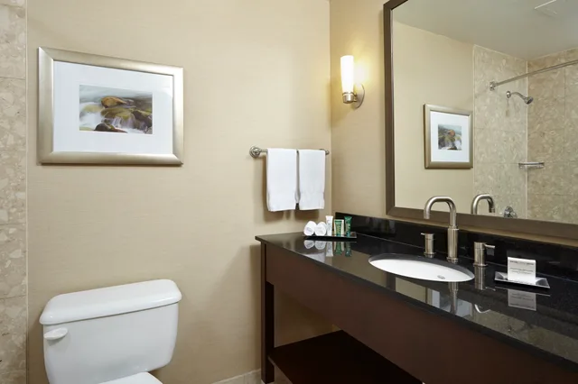 غرفة بسرير كينج بإطلالة على المرفأ، Hilton Saint John 3/3