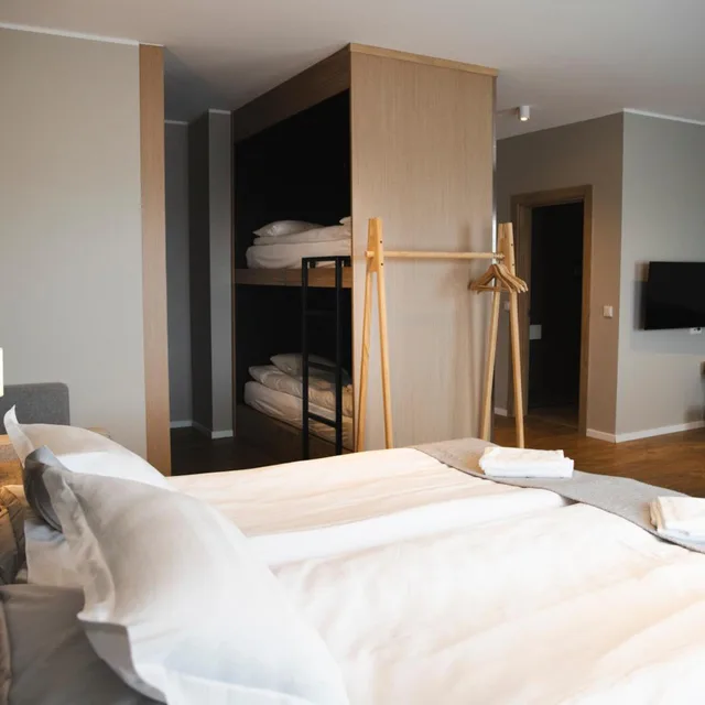 غرفة عائلية كبيرة، Hotel Vesturland 5/8