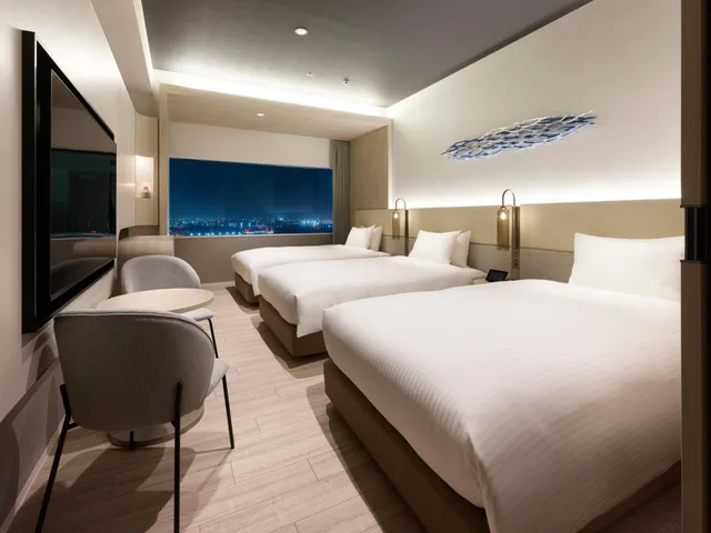 غرفة ديلوكس ثلاثية، Mitsui Garden Hotel Yokohama Minatomirai Premier 3/6