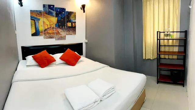 Budget, Double or Twin Bed, No Window، Khaosan Art Hotel 5/10