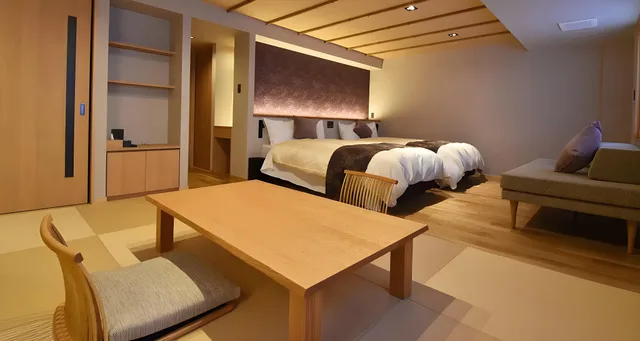 Japanese Western, Relax, Premier، Shin Iya Onsen Hotel Kazurabashi 1/1