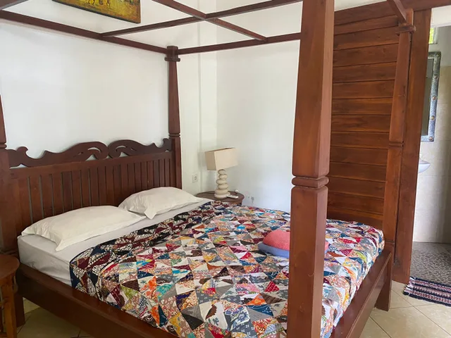 غرفة سوبيريور بسرير مزدوج بمطبخ، Amed Sari Beach Guesthouse 1/4
