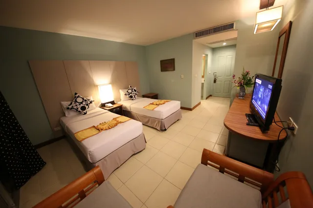 غرفة سوبيريور بسريرين منفصلين بإطلالة على الحديقة، The Green Park Resort 3/8