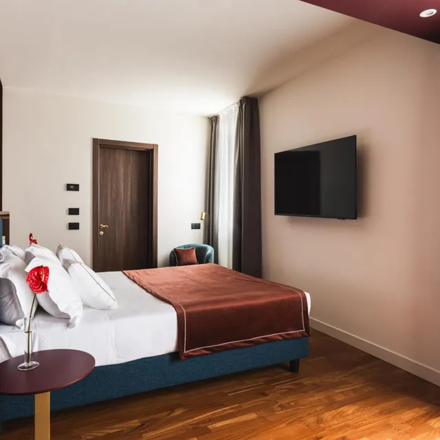 غرفة بريميوم بسرير مزدوج أو سريرين منفصلين، Ferrara Hotel 7/10