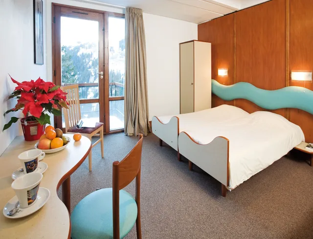 غرفة رباعية بسريرين منفصلين وسرير بطابقين، HOTEL CLUB MMV LE FLAINE 3/6