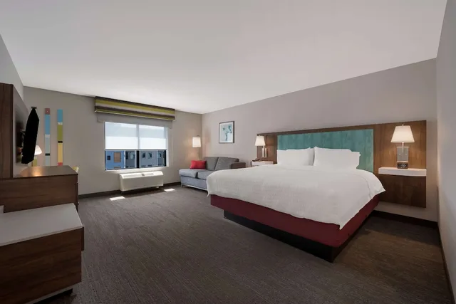 جناح استوديو بسرير كينج، Hampton Inn Detroit Southfield 1/3