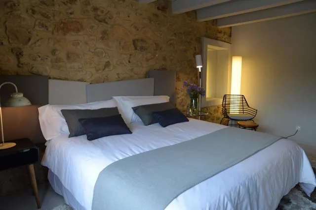 غرفة بسرير مزدوج أو سريرين منفصلين، Hotel Garaiko Landetxea 1/10