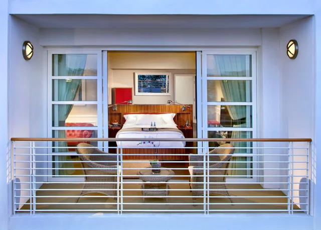 استوديو بسرير كوين بإطلالة على المدينة، Cameo Beverly Hills, LXR Hotels & Resorts 1/2