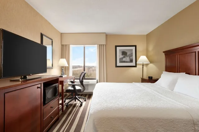 استوديو بسرير كينج مع أريكة، Hampton Inn Washington-Dulles Intl Airport South 2/10