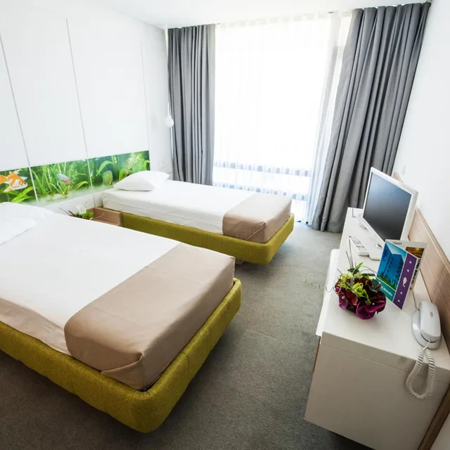 غرفة قياسية بسرير مزدوج أو سريرين منفصلين، Hotel Melodia 1/8