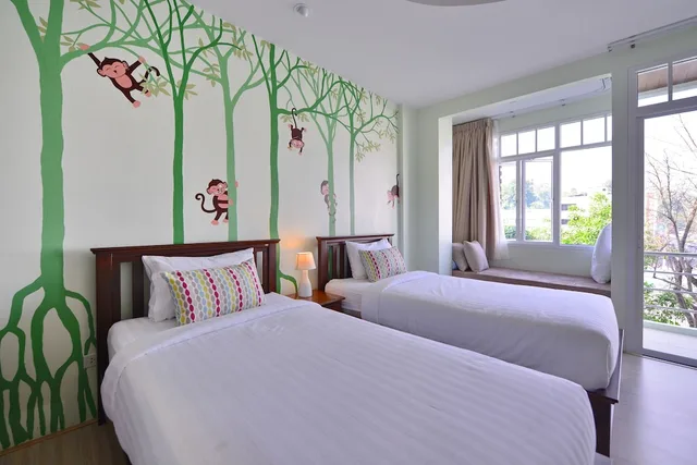 غرفة ديلوكس بسريرين منفصلين، Just Fine Krabi 3/10