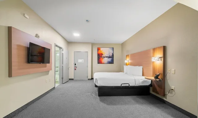 جناح بسرير كينج لذوي الإعاقة، Americas Best Value Inn & Suites Livingston 4/10