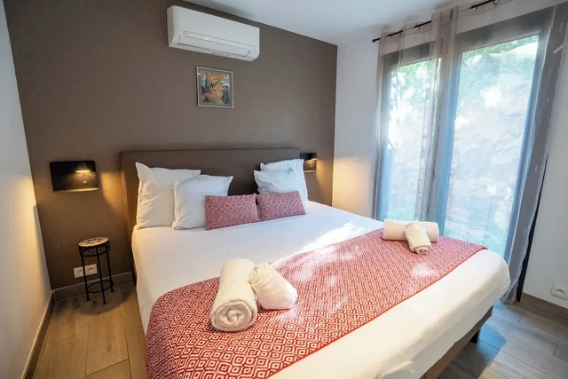 1 Bedroom, Apartment, Double Bed, Open Plan View, Sofa, Terrace، Residence Pierre & Vacances Les Terrasses d'Arsella 2/4