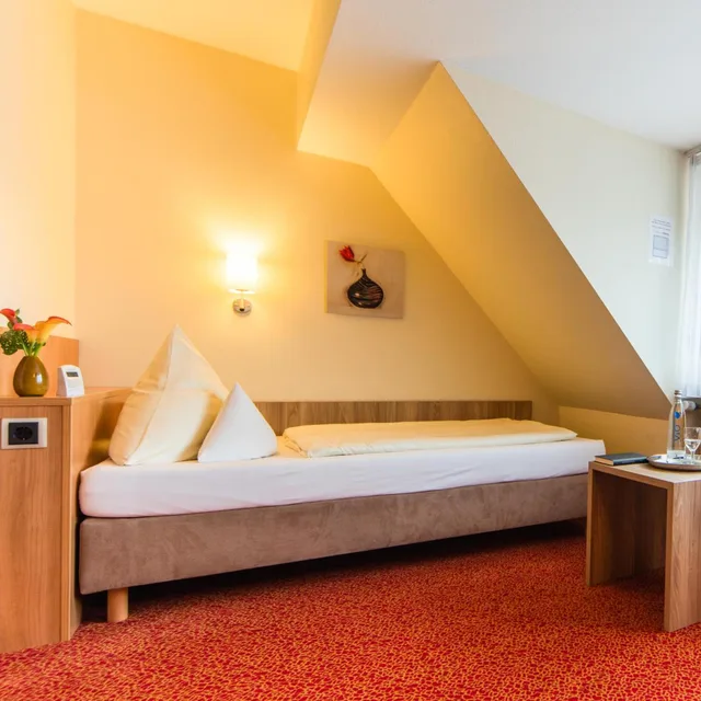 غرفة اقتصادية مفردة، Ambient Hotel Am Europakanal 3/5