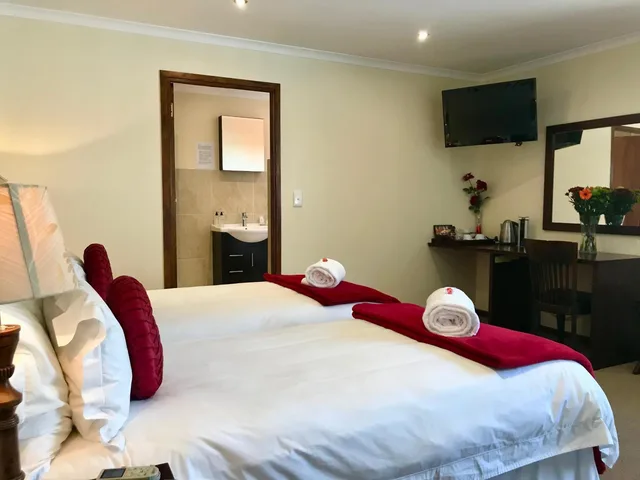 غرفة ديلوكس بسرير مزدوج أو سريرين منفصلين، Sundown Manor Guest House 9/10