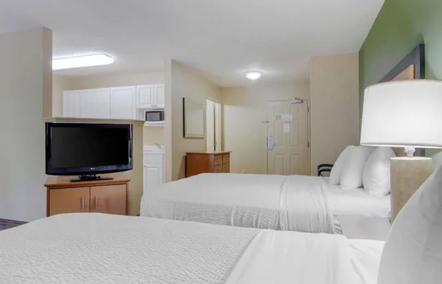 غرفة ديلوكس بسريرين مزدوجين لذوي الإعاقة، Extended Stay America Raleigh Rtp 4610 Miami Blvd 2/6