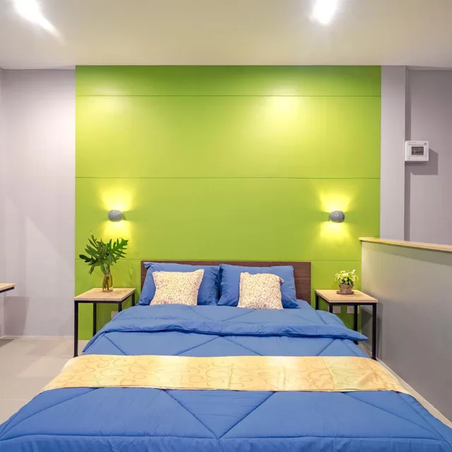 غرفة ديلوكس بسرير مزدوج بشرفة، Penyos Residence 3/8