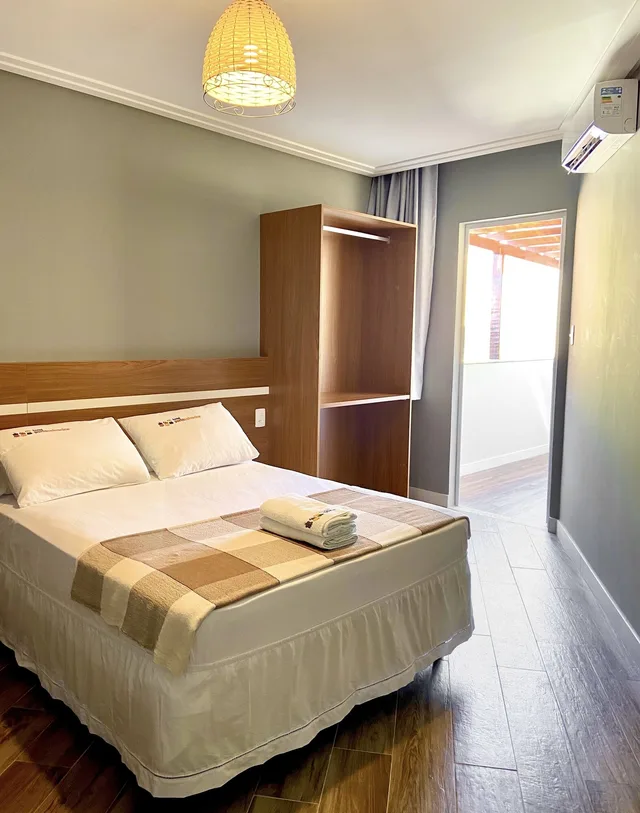 غرفة قياسية بسرير مزدوج، Porto Salvador Hotel 4/10