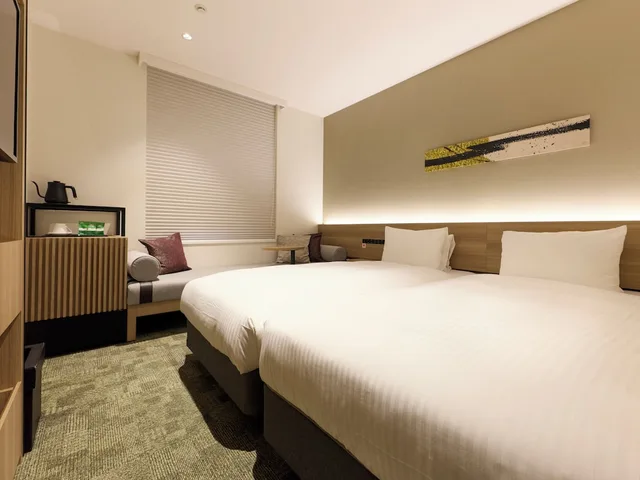 Hollywood, Twin Beds، Shizutetsu Hotel Prezio Kyoto Shijo 6/9