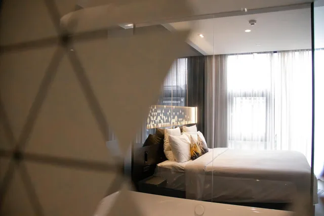 جناح بريميير بسرير كينج مع دخول الصالة في طابق مرتفع، NOVOTEL SINGAPORE ON STEVENS 1/10
