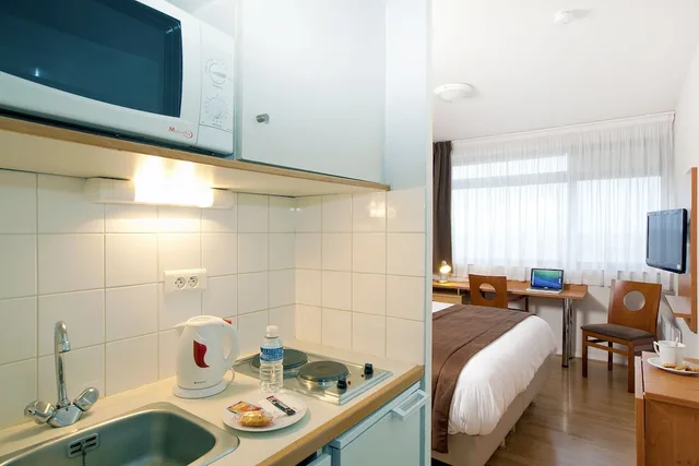 شقة بسرير مزدوج مع أريكة، Sejours Et Affaires Rennes de Bretagne 4/4