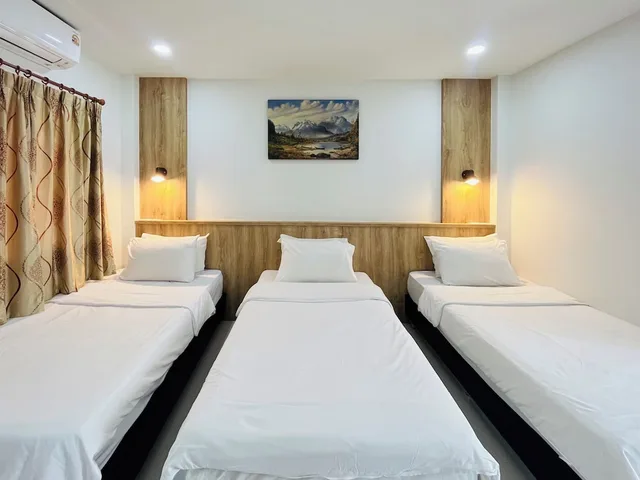 غرفة ثلاثية بثلاثة أسرّة، Rendezvous Oldtown Chiangmai (SHA Extra Plus) 1/10