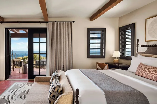 جناح كلوب بسرير مزدوج بإطلالة على البحر بغرفة نوم واحدة، The Ritz-Carlton Bacara Santa Barbara 1/10