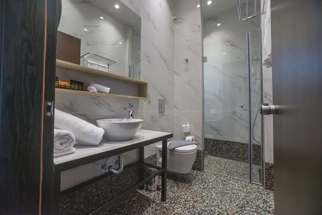 جناح عائلي بسريرين مزدوجين، Pefkaki Boutique Hotel 7/8