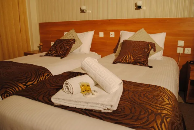 غرفة بسرير مزدوج أو سريرين منفصلين، Ideal Hotel 8/10