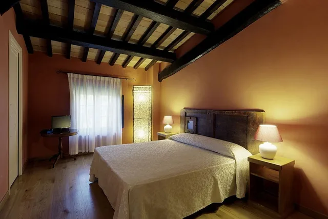 غرفة ديلوكس بسرير كوين، Castello di Baccaresca 7/10