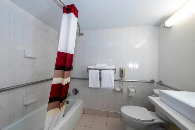 غرفة ديلوكس بسرير مزدوج، Red Roof PLUS Woodbridge - Carteret 6/6