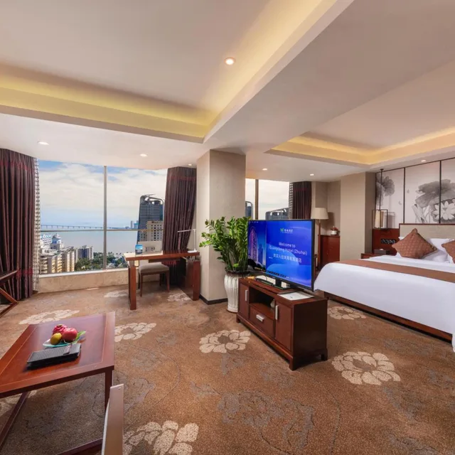 جناح ديلوكس تنفيذي، Guangdong Hotel Zhuhai Ex Guangdong Regency 10/10