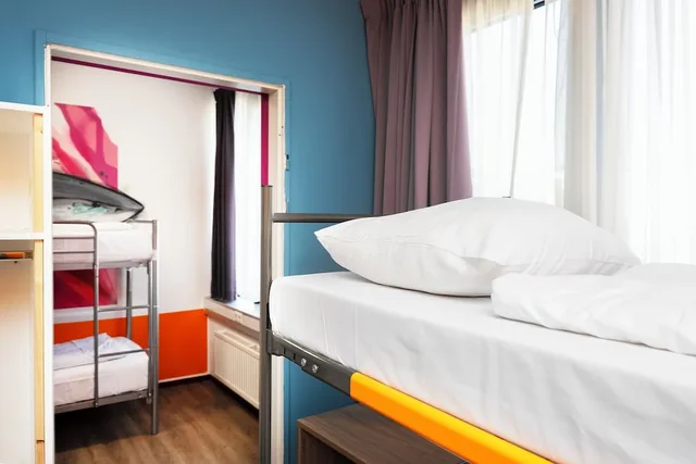 غرفة عائلية بأسرّة بطابقين بغرفتي نوم، Amsterdam Teleport Hotel 2/10