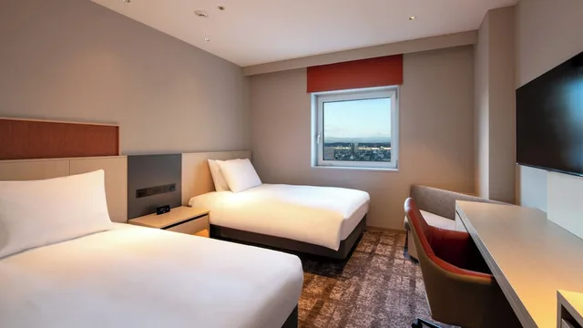 غرفة قياسية بسريرين منفصلين، ANA Crowne Plaza Akita by IHG 1/1