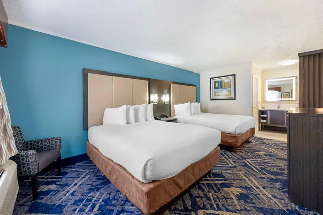 غرفة بسرير مزدوج لذوي الإعاقة، Best Western Franklin Inn 3/3