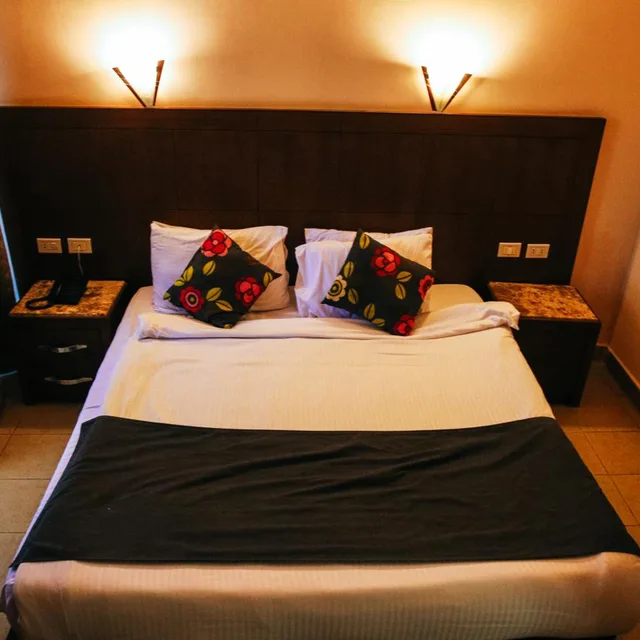 غرفة ديلوكس بسرير مزدوج أو سريرين منفصلين بإطلالة على البحر، Retal View El Sokhna Hotel & Resort 5/9