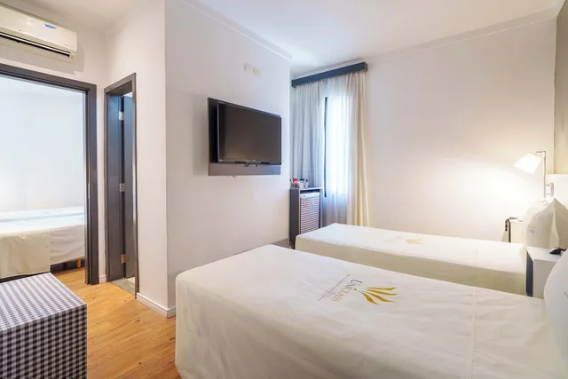 غرفة قياسية رباعية بأربعة أسرّة، Uniclass Hotel Pinheiros 7/10