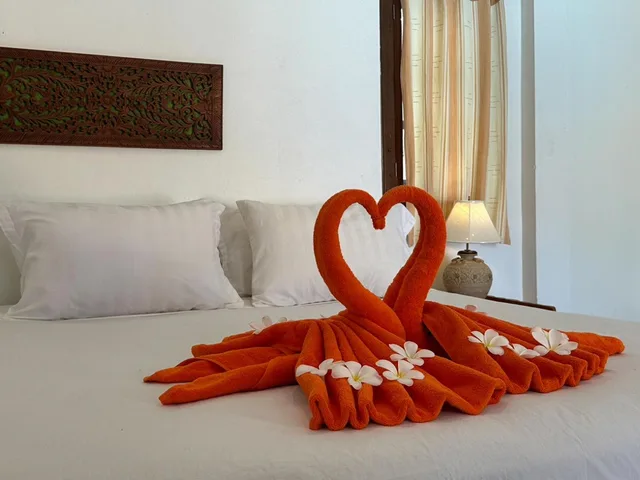 غرفة قياسية بسرير مزدوج بإطلالة على الحديقة، Phuwadee Resort And Spa 2/2