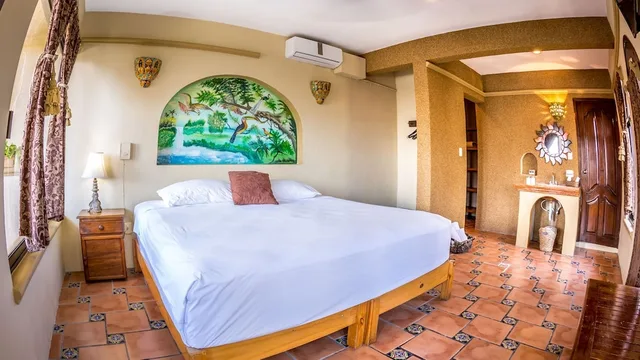 غرفة بسرير كينج بشرفة، Hotel Cielo, Playa del Carmen 4/9
